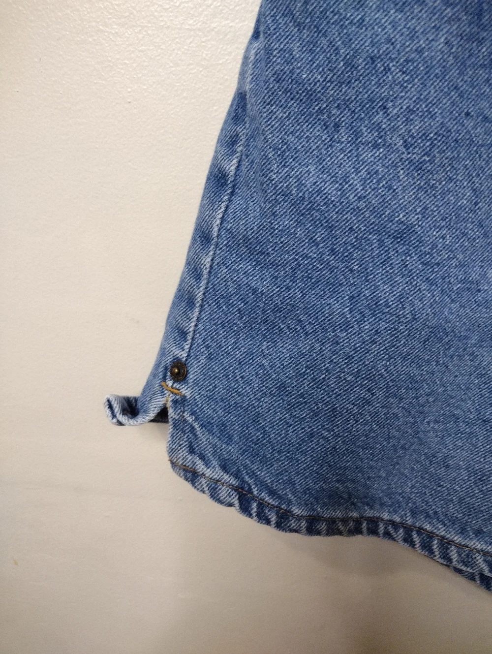 Vintage 1980-90's Gitano 100% Cotton High Waisted, Split Side Mom Shorts - Picture 3 of 8